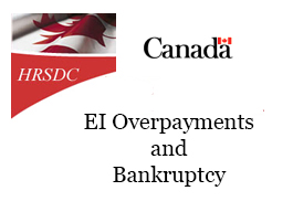 HRSDC EI Overpayments Bankruptcy